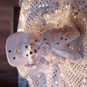 Vintage Pink Spaghetti Poodle